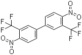 structure of CAS# 363-95-1, 4,4'-二硝基-3,3'-双(三氟甲基)联苯