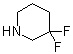 3,3-二氟哌啶分子结构 (CAS 363179-66-2)