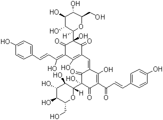 structure of CAS# 36338-96-2, 红花甙