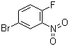 structure of CAS# 364-73-8, 4-Bromo-1-fluoro-2-nitrobenzene