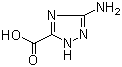 structure of CAS# 3641-13-2, 3-Amino-1,2,4-triazole-5-carboxylic acid