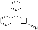 structure of CAS# 36476-86-5, 1-二苯甲基-3-氰基氮杂环丁烷