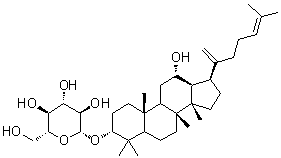 人参皂苷 Rk2分子结构 (CAS 364779-14-6)