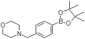 structure of CAS# 364794-79-6, 4-(4-吗啉甲基)苯硼酸频哪醇酯