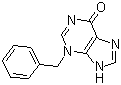 CAS # 3649-39-6, 3,9-Dihydro-3-(phenylmethyl)-6H-purin-6-one, 3,7-dihydro-3-(phenylmethyl)-6H-Purin-6-one, 3-Benzylhypoxanthine, NSC 70426
