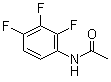 structure of CAS# 365-29-7, 2',3',4'-三氟乙酰苯胺