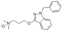 苄达明N-氧化物分子结构 (CAS 36504-71-9)
