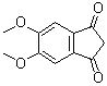 5,6-二甲氧基-1H-茚-1,3(2H)-二酮分子结构 (CAS 36517-91-6)