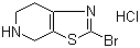 structure of CAS# 365996-07-2, 2-溴-4,5,6,7-四氢噻唑并[5,4-c]吡啶盐酸盐