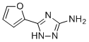 structure of CAS# 3663-61-4, 3-(呋喃-2-基)-1H-1,2,4-三唑-5-胺