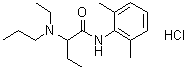 盐酸依替卡因分子结构 (CAS 36637-19-1)
