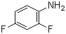 structure of CAS# 367-25-9, 2,4-二氟苯胺