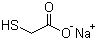 structure of CAS# 367-51-1, Sodium thioglycolate