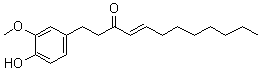 structure of CAS# 36700-45-5, [8]-姜烯酚