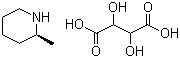 structure of CAS# 36702-48-4, (S)-2-甲基哌啶-L-酒石酸盐