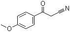 CAS # 3672-47-7, 4-Methoxybenzoylacetonitrile, 3-(4-Methoxyphenyl)-3-oxopropanenitrile