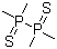 四甲基二膦烷二硫化物分子结构 (CAS 3676-97-9)