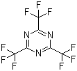 structure of CAS# 368-66-1, 2,4,6-三(三氟甲基)-1,3,5-三嗪
