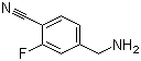 structure of CAS# 368426-73-7, 4-(氨基甲基)-2-氟苯甲腈