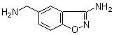structure of CAS# 368426-89-5, 3-氨基-1,2-苯并异恶唑-5-甲胺