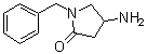 4-氨基-1-(苯基甲基)-2-吡咯烷酮分子结构 (CAS 368429-69-0)