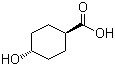 structure of CAS# 3685-26-5, 反式-4-羟基环己基羧酸