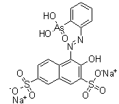 structure of CAS# 3688-92-4, 钍试剂