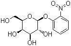 structure of CAS# 369-07-3, 2-Nitrophenyl-beta-D-galactopyranoside