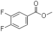 structure of CAS# 369-25-5, 3,4-二氟苯甲酸甲酯