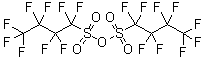 structure of CAS# 36913-91-4, 全氟丁烷磺酸酐
