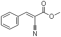 structure of CAS# 3695-84-9, 2-氰基-3-苯基-2-丙烯酸甲酯