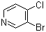 structure of CAS# 36953-42-1, 3-Bromo-4-chloropyridine