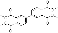 3,3',4,4'-联苯四甲酸四甲酯分子结构 (CAS 36978-37-7)