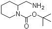 1-Boc-2-氨甲基哌啶分子结构 (CAS 370069-31-1)