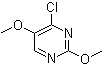 4-氯-2,5-二甲氧基嘧啶分子结构 (CAS 370103-25-6)