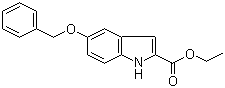 structure of CAS# 37033-95-7, 5-苄氧基吲哚-2-甲酸乙酯