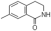 7-甲基-3,4-二氢-2H-异喹啉-1-酮分子结构 (CAS 371756-25-1)