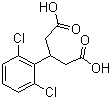 CAS # 371981-21-4, 3-(2,6-Dichlorophenyl)pentanedioic acid