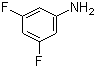 structure of CAS# 372-39-4, 3,5-Difluoroaniline