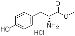 structure of CAS# 3728-20-9, D-Tyrosine methyl ester hydrochloride