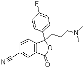 CAS # 372941-54-3, 1-[3-(Dimethylamino)propyl]-1-(4-fluorophenyl)-1,3-dihydro-3-oxo-5-isobenzofurancarbonitrile