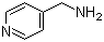 4-氨甲基吡啶分子结构 (CAS 3731-53-1)