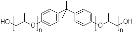 structure of CAS# 37353-75-6, Propoxylated Bisphenol A