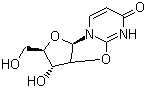 structure of CAS# 3736-77-4, 2,2'-脱水尿苷