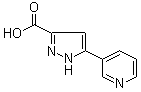 structure of CAS# 374064-01-4, 5-(吡啶-3-基)-1H-吡唑-3-羧酸