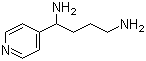 1-吡啶-4-基-1,4-丁二胺分子结构 (CAS 374064-03-6)