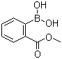 2-(甲氧基羰基)苯硼酸分子结构 (CAS 374538-03-1)