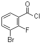 structure of CAS# 374554-41-3, 3-溴-2-氟苯甲酰氯