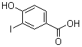 structure of CAS# 37470-46-5, 3-碘-4-羟基苯甲酸