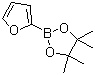 呋喃-2-硼酸频哪醇酯分子结构 (CAS 374790-93-9)